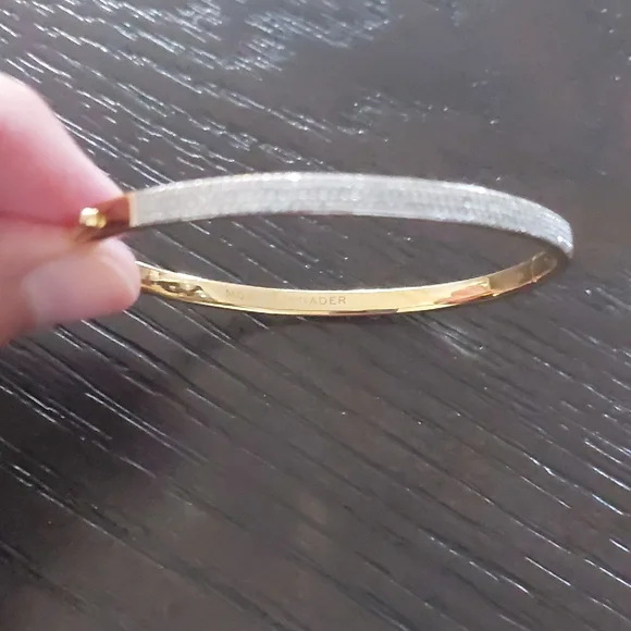 MONICA VINADER Silver Bracelet with Gold Tip - Picture 5 of 5